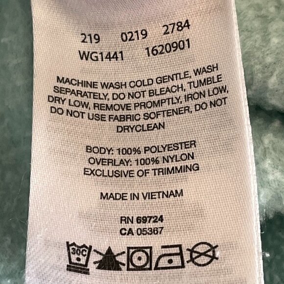 Columbia fleece jacket two-tone blue child small 7/8 unisex - Picture 7 of 9